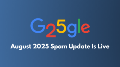 August 2025 spam update